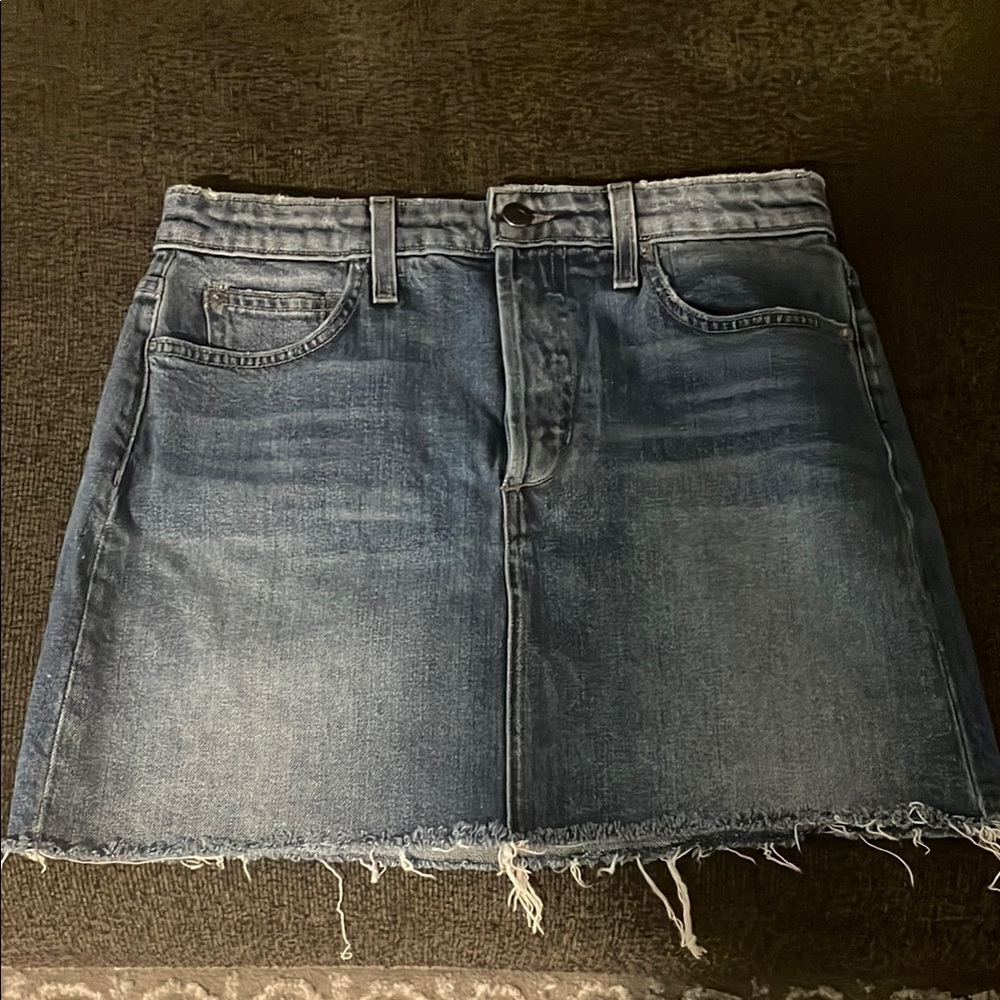 Denim Mini Skirt